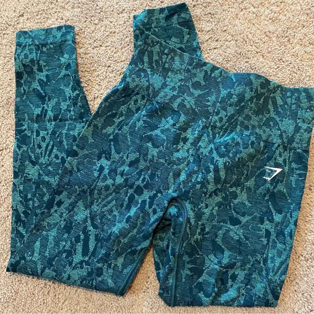 Dark teal adapt leggings, small